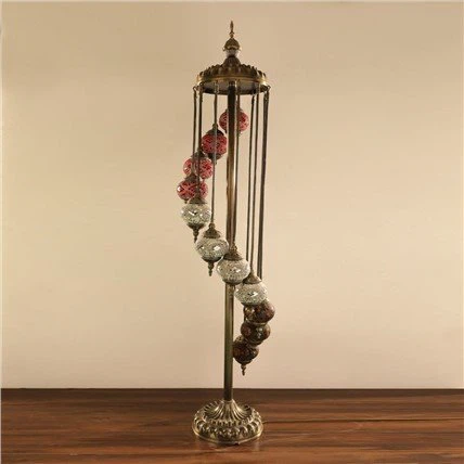 Mosaik-Stehlampe 11 Lichter